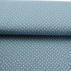 Double Gauze Musselin Sternchen dunkelmint